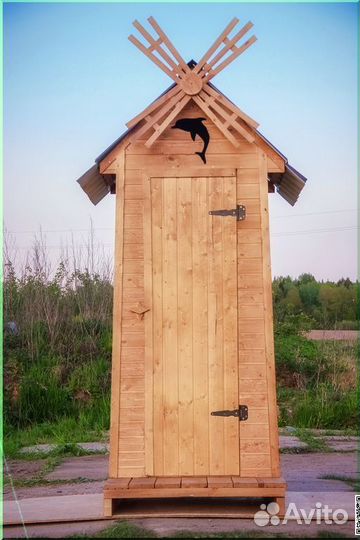 Уличный туалет с установкой BAG334