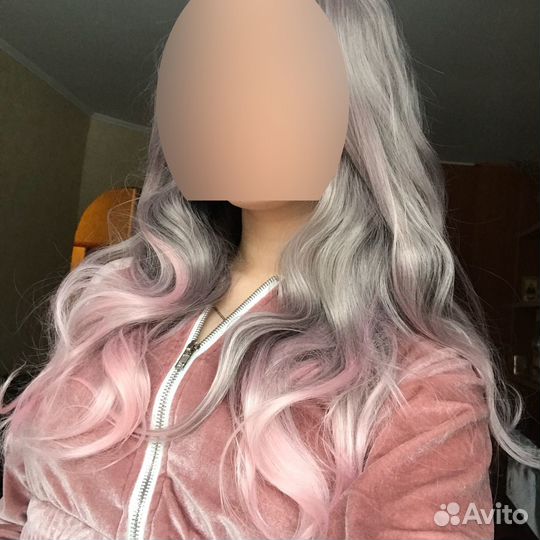 Парик из канекалона