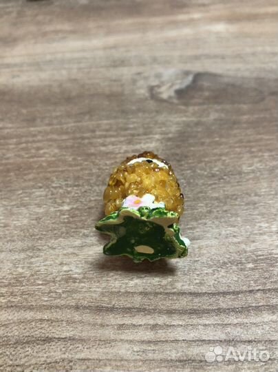 Статуэтка сова из янтаря