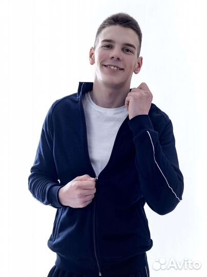 Костюм мужской утепленный на флисе новый