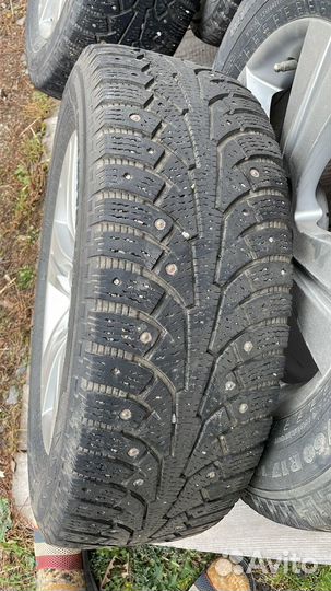 Оригинальные диски kia sportage r17 + зимняя резин