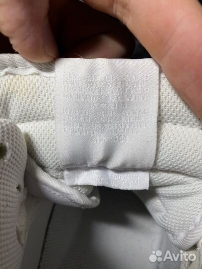 Кроссовки Nike Air Force 1 белые высокие