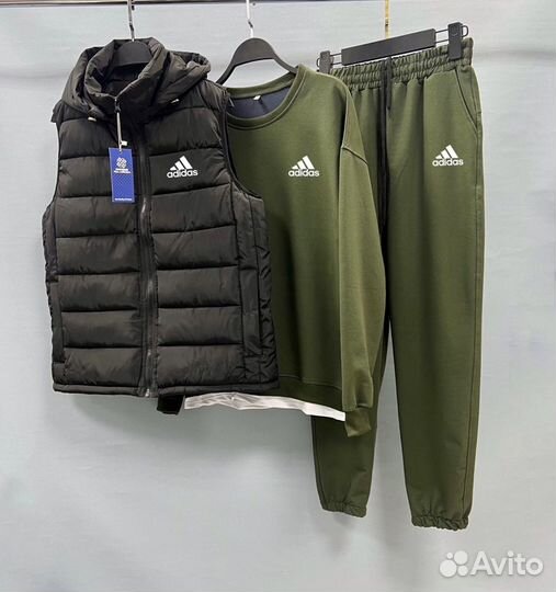 Спортивный костюм-тройка adidas