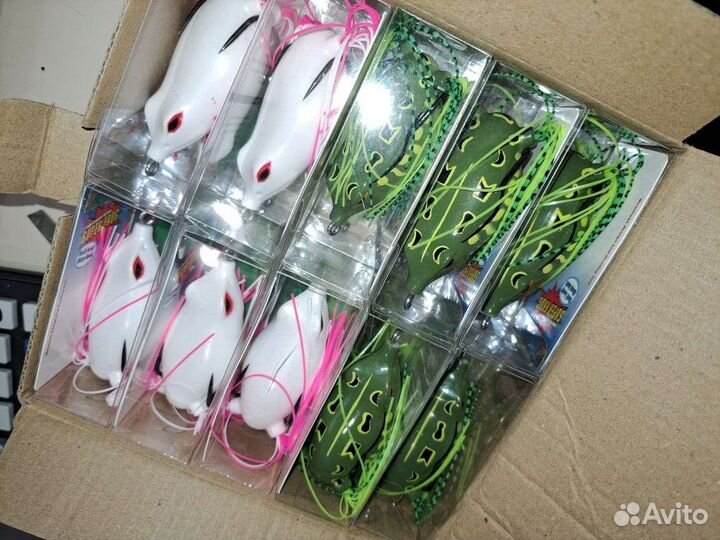 Лягушки для ловли змееголова