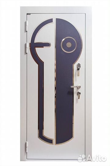 Дверь входная железная