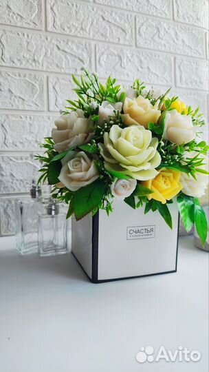 Букет из мыла ручной работы 