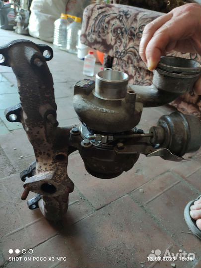 Турбина Volkswagen T5 1.9tdi BRS