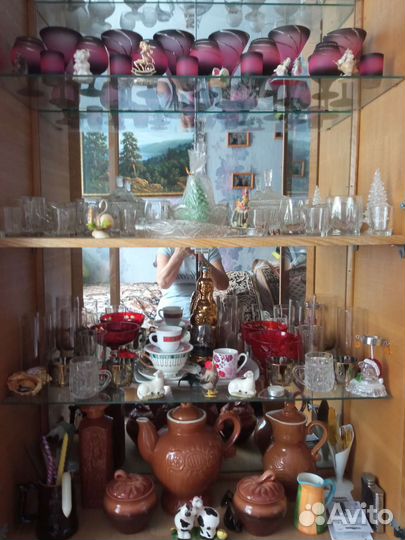 Посуда разная много