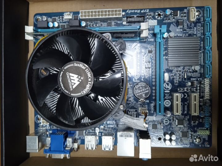 Связка ga-b75m-d2v + i3(3220) + 4gb(ddr3)