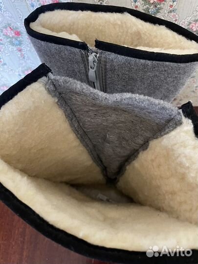 Тапки домашние шерстяные женские