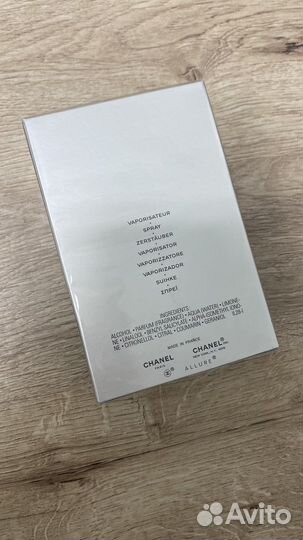 Мужская туалетная вода Chanel разные