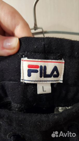 Брюки спортивные с утеплением fila