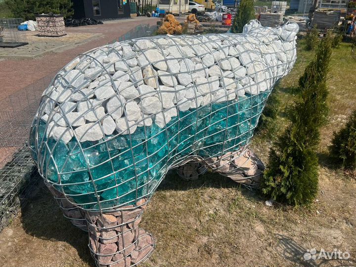 Каркасная фигура, Скульптура для дома и сада