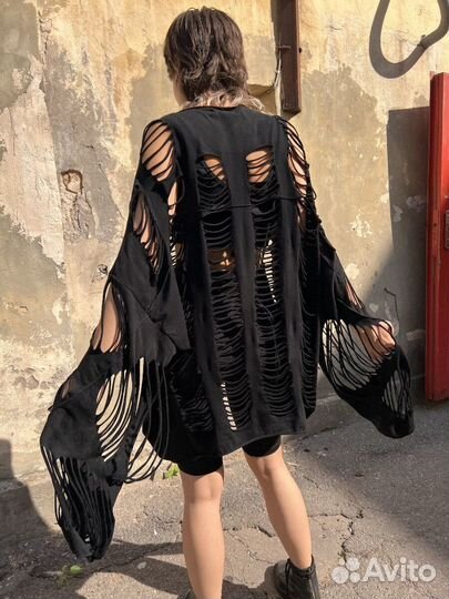 Лонгслив - Снежный Токио-S