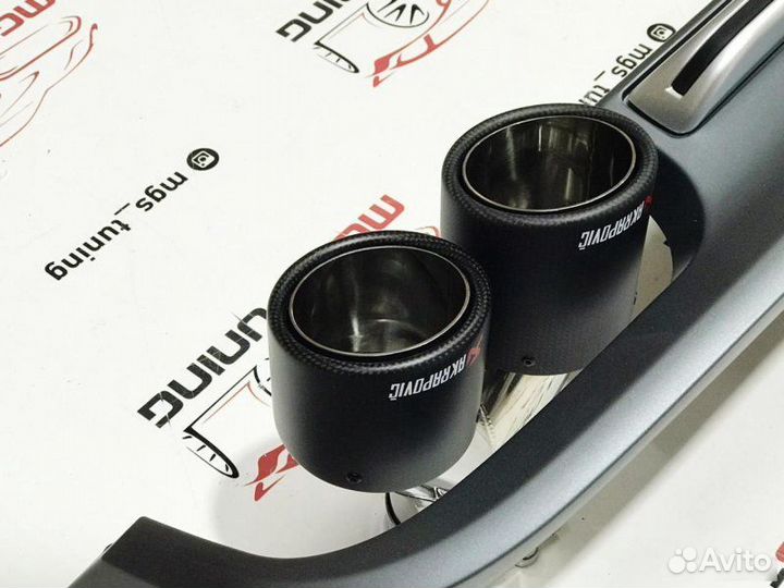 Диффузор с насадками Audi A7 10-14г в стиле S7