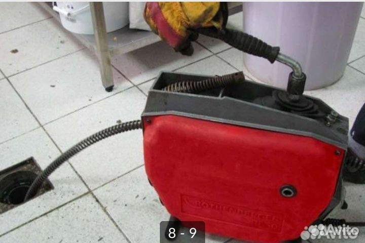 Устранение засоров канализации