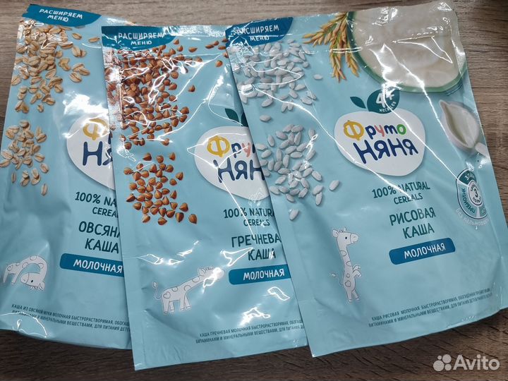 Детские каши молочные