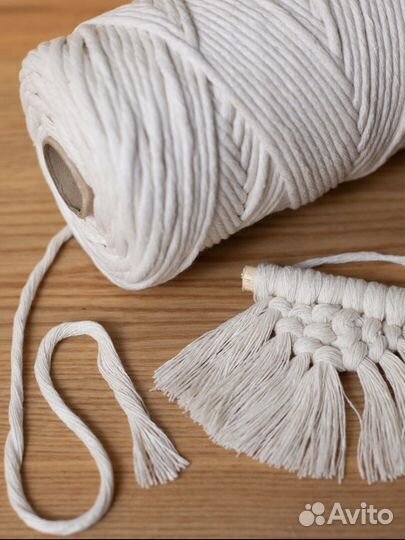 Шпагат хлопковый остатки / пакетом