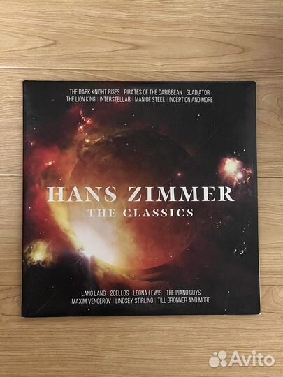 Hans zimmer the classics vinyl 2lp