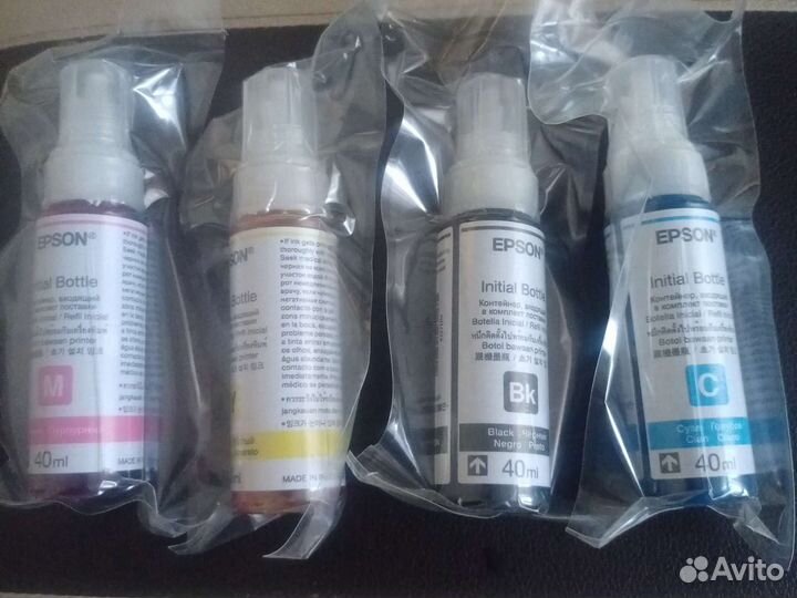 Чернила для принтера epson