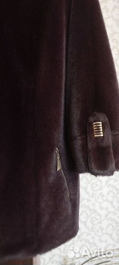 Полушубок из искусственного меха