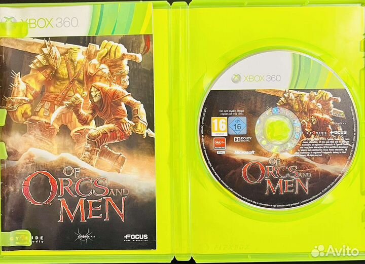 Of Orcs and Men Xbox 360