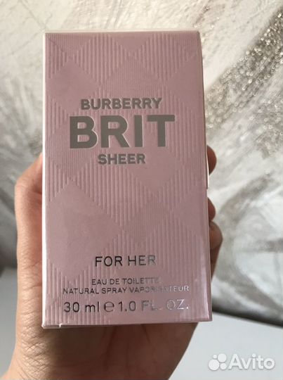 Burberry Brit Sheer туалетная вода 30 мл