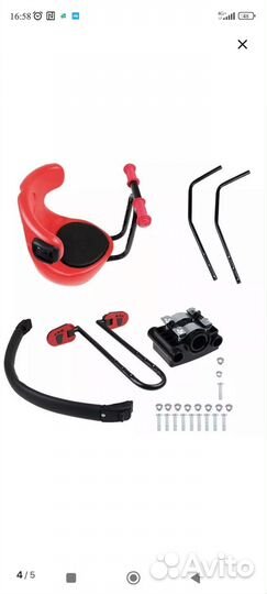 Детское велокресло