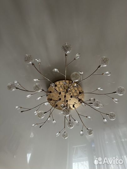Люстра потолочная бу