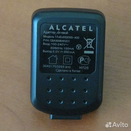 Адаптер сетевой Alcatel 5v