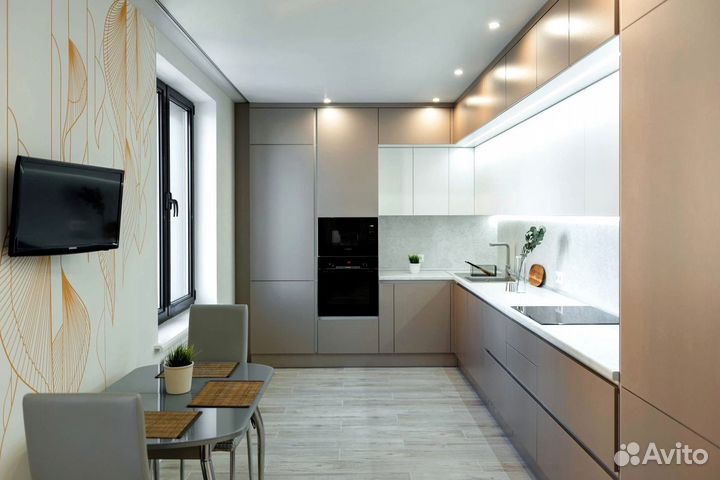 Кухни в минимализме на заказ в Казани