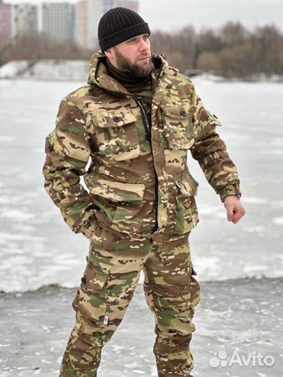 Костюм горка на флисе мультикам демисезонный