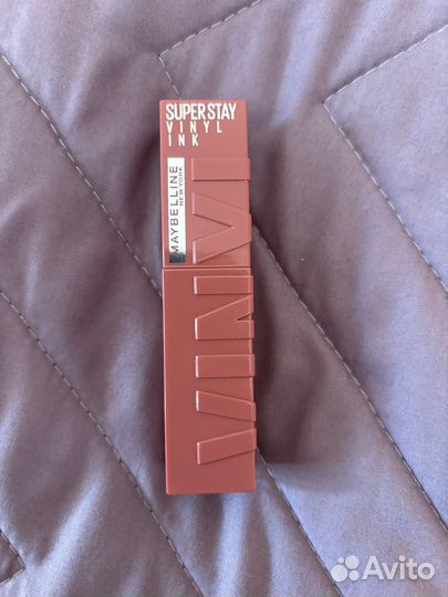 Новая Maybelline super stay vinyl помада