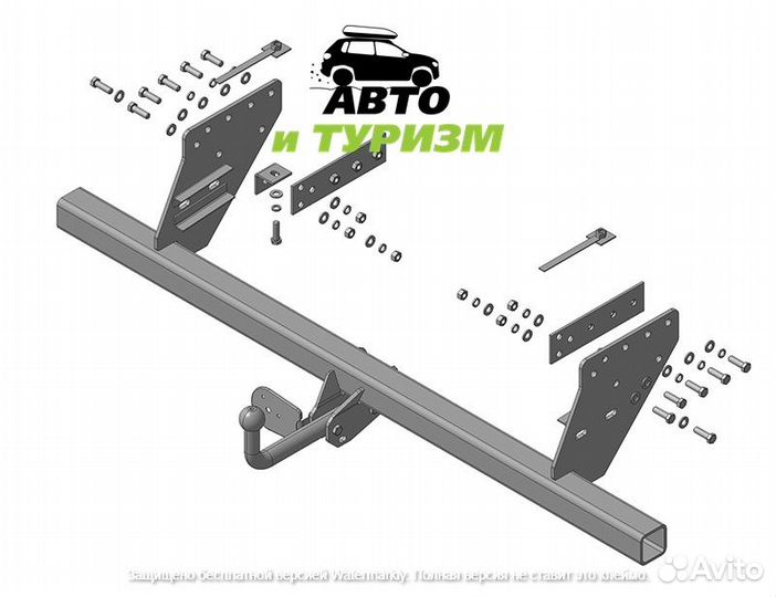 Фаркоп тсу mitsubishi ASX