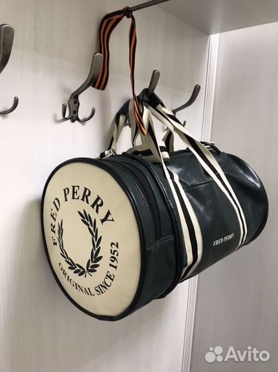 Сумка Fred Perry кожа Оригинал винтаж