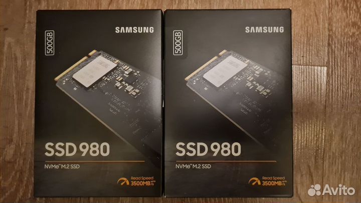 SSD Samsung 980 500 Gb m2 NVMe новый