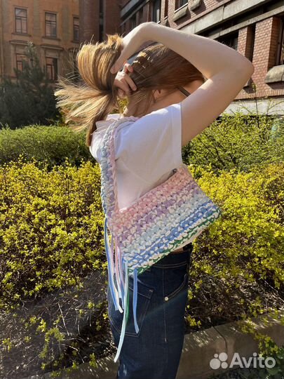 Вязаная сумка/ручная работа