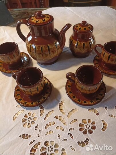 Кофейный сервиз керамика