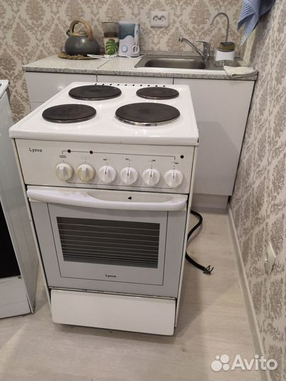 Электроплита с духовкой бу