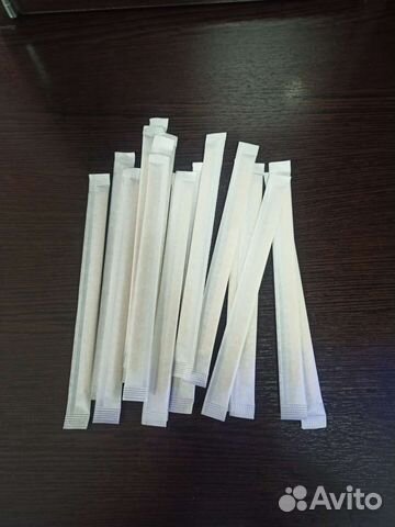 Размешиватели деревянные в индивидуальной упаковке