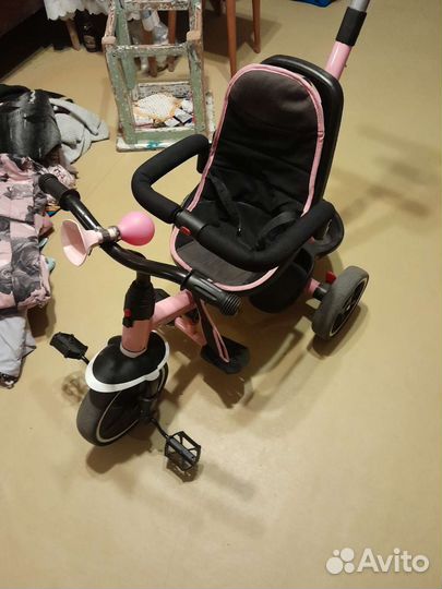 Детский трехколесный велосипед бу