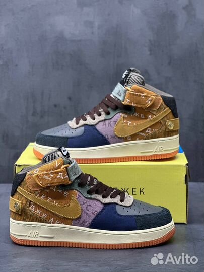 Кроссовки мужские Nike Air force 1 с мехом