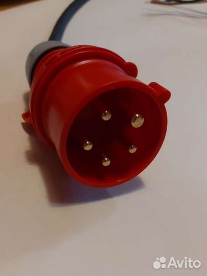 12 шт. Вилка переносная 380V 16 A PCE ; IP 44