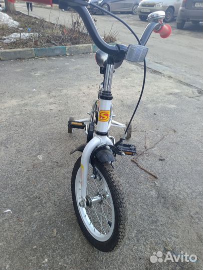 Детский четырехколесный велосипед 14