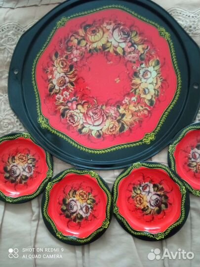 Декоративный поднос 