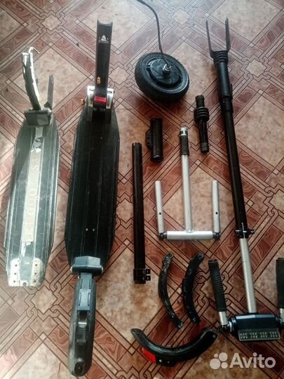 Запчасти на электросамокат kugoо s3