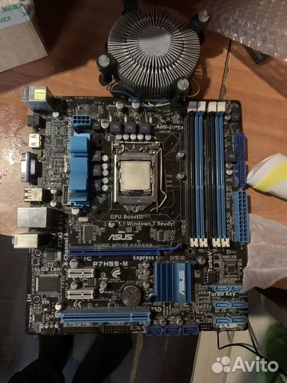 Материнская плата с amd fx 6300 и intel i3 540