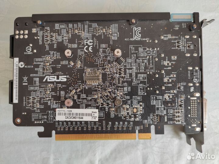 Видеокарта Asus HD 7770 1Gb gddr5 + Athlon X3 445