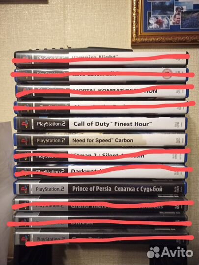 Лицензионные игры ps2