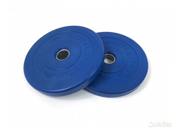 Диск BrutalSport 2.5 кг 26 мм (Синий)